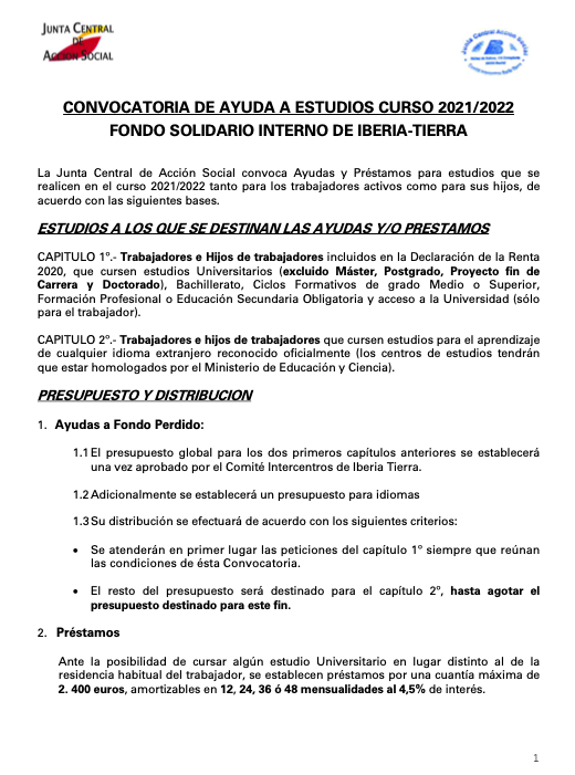 Ayuda Estudios Iberia